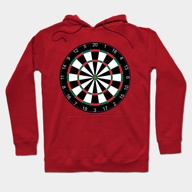 Dartboard Hoodie by rheyes